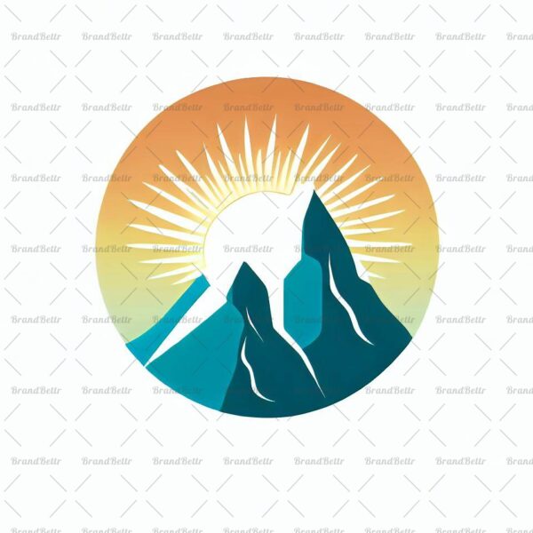 Berg und Sonne